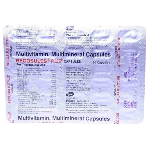 becosules plus capsule 30's